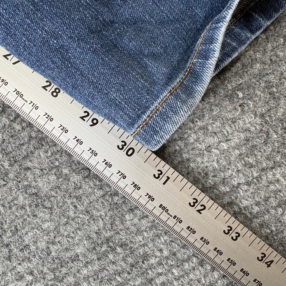 Lauren Ralph Lauren Jeans Co Womens 14 Dark Wash Straight Leg Stretch Denim Blue - Picture 4 of 7